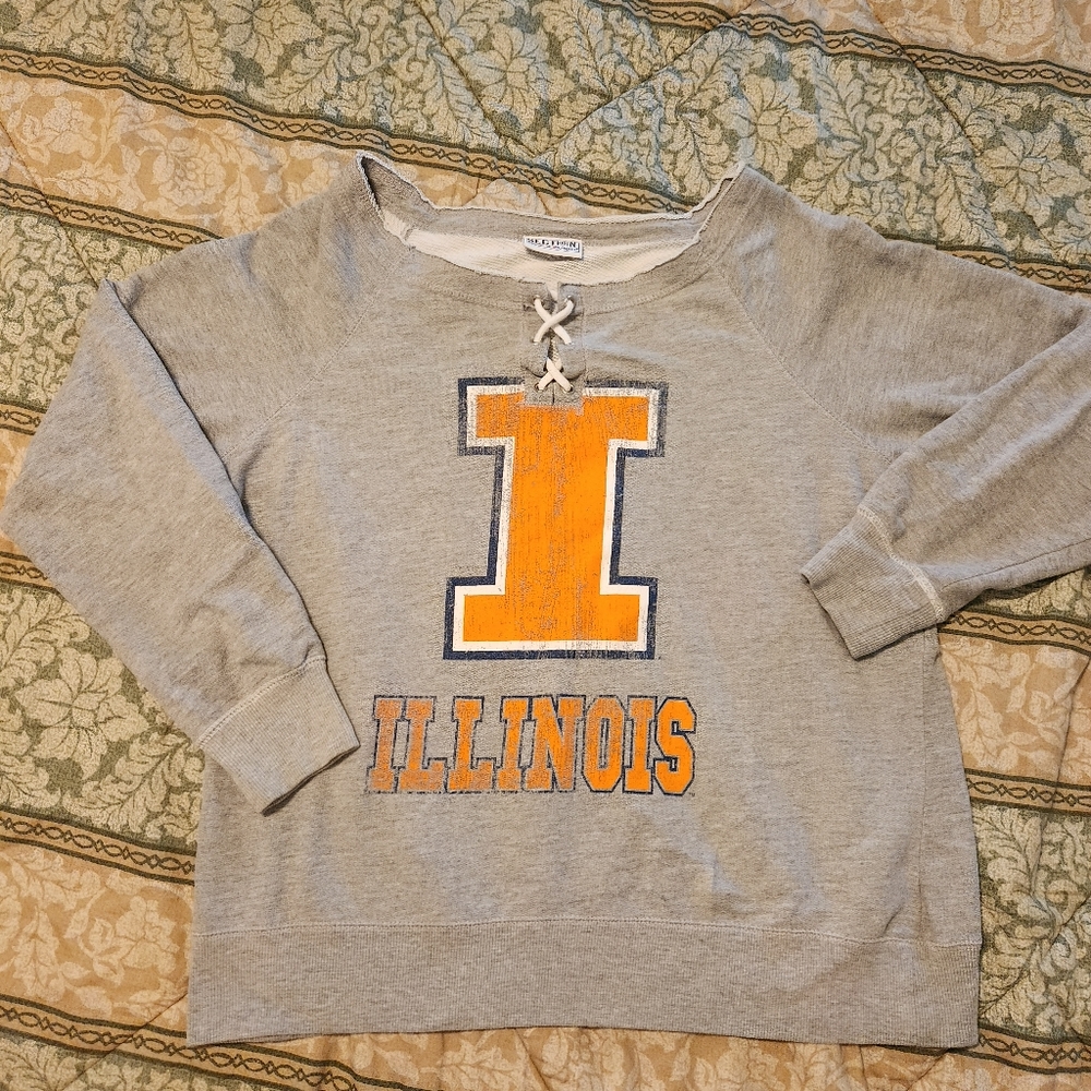 Illinois sweater